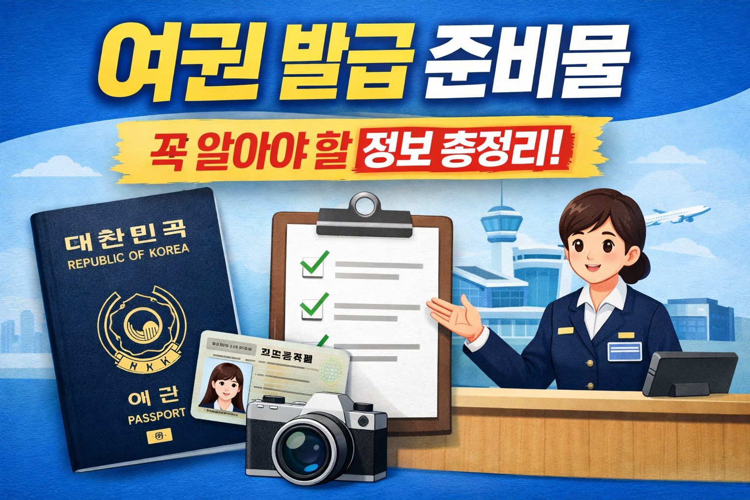 여권 발급 준비물